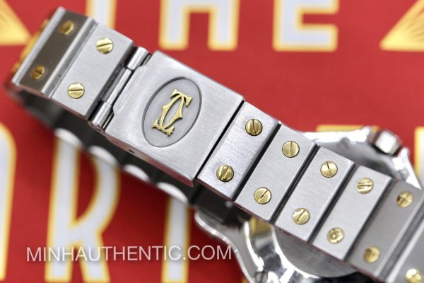 Cartier Santos Octagon Automatic 30mm 18k Gold/Steel
