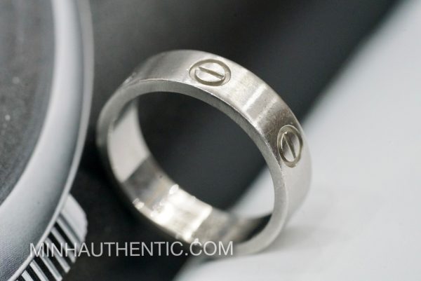Cartier Love Ring Platinum Pt950