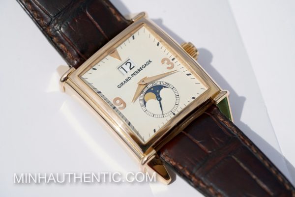 Girard Perregaux Vintage 1945 Big-Date Moonphase 18k Rose Gold 25800.0.52.815