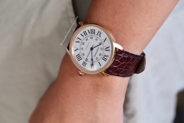 Cartier Ronde Solo XL 18k Rose Gold Automatic W6701009