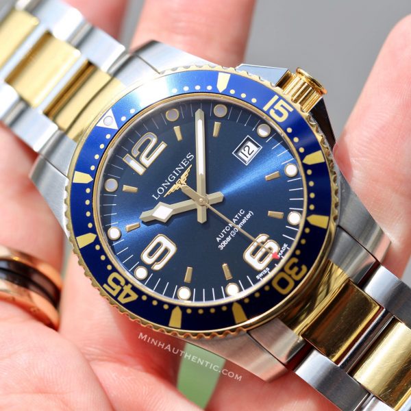 Longines HydroConquest Auto 41mm Demi L3.742.3.96.7