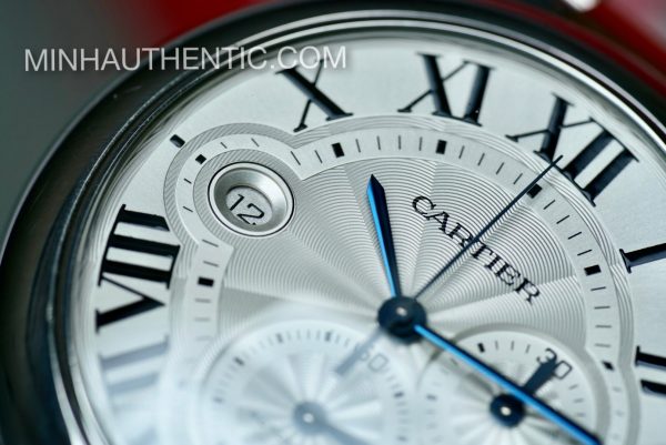 Cartier Ballon Bleu Chronograph 18k Rose Gold/Steel W6920075