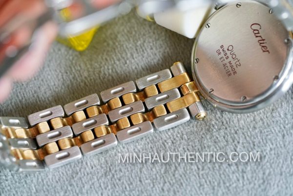 Cartier Panthere Vendome 2-row 18k Gold/Steel