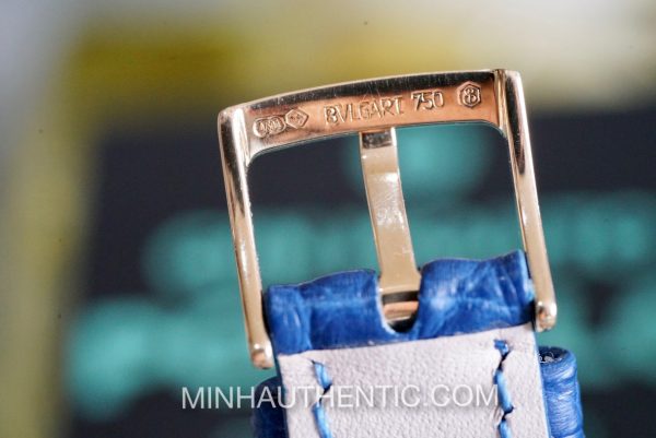 Bvlgari BVLGARI.BVLGARI Lapis Lazuli Diamond 18k Gold BB 26 DGL