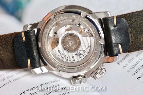 Glycine Airman 18 3918.18.LBK8