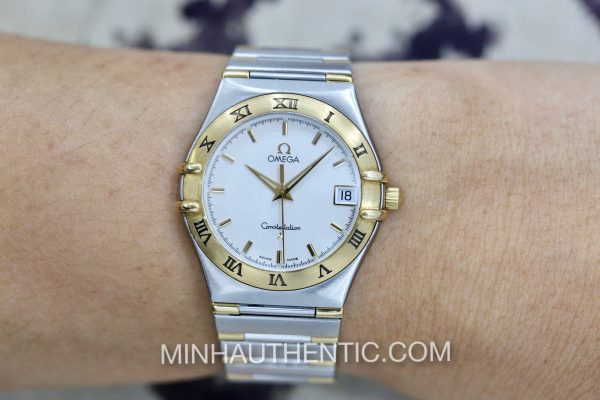 Omega Constellation Quartz 18k Gold/Steel 1312.30.00