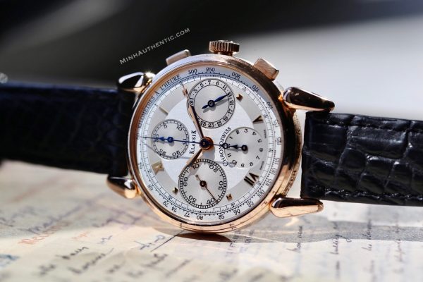 Chronoswiss Klassik Chronograph 18k Rose Gold CH7401R