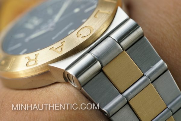 Bvlgari Diagono Automatic 18k Gold/Steel LCV 38 SG