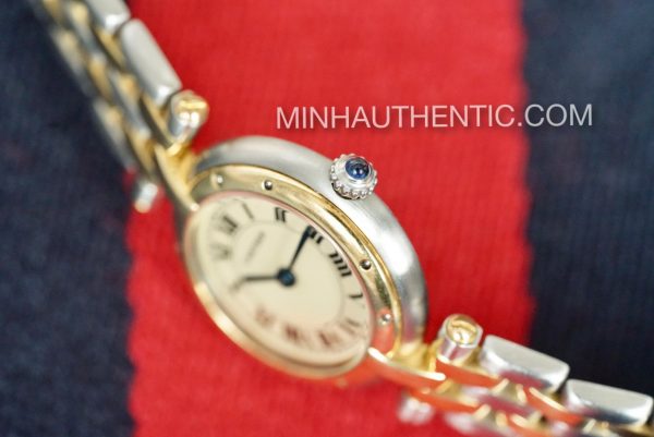 Cartier Panthere Vendome 2-row 18k Gold/Steel