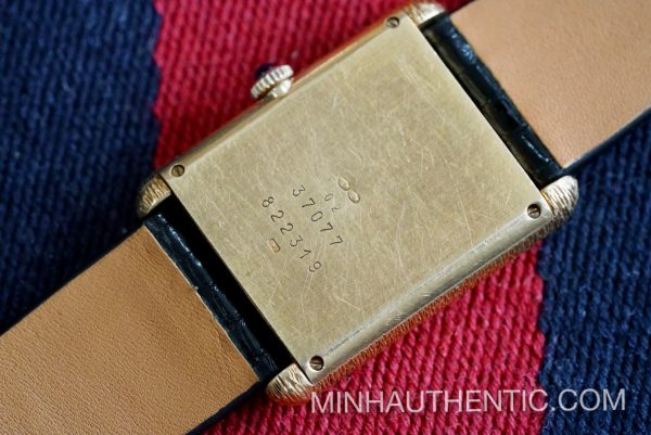 Baume Mercier Tank 18k Gold