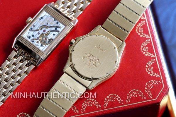 Cartier Santos Ronde Automatic 18k Gold 1900 1