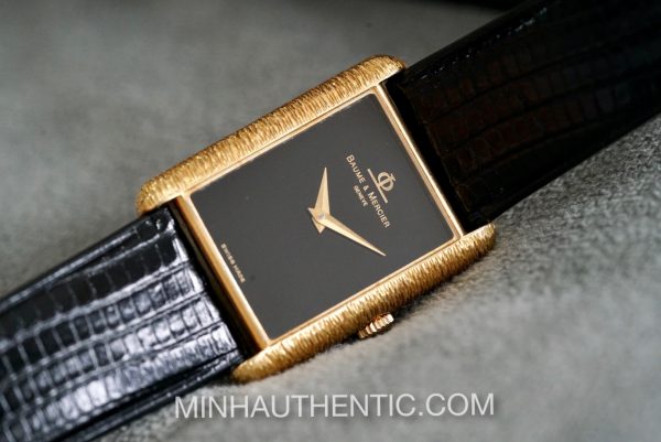 Baume Mercier Tank 18k Gold
