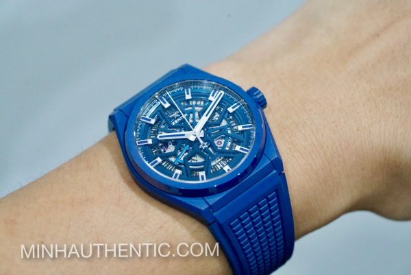 Zenith Defy Classic Skeleton Blue Ceramic 49.9003.670/51.R793