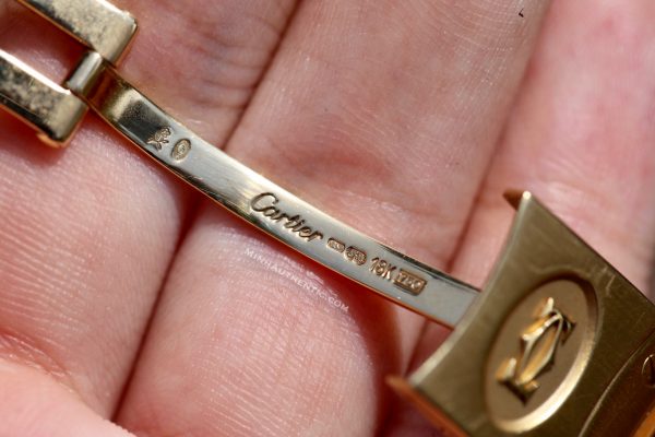 Cartier Santos Ronde Automatic 18k Gold 1900 1