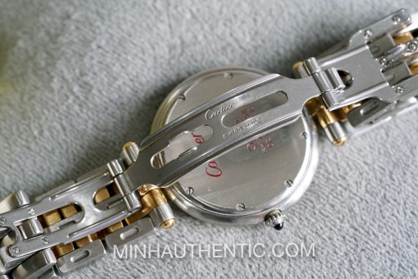 Cartier Panthere Vendome 2-row 18k Gold/Steel