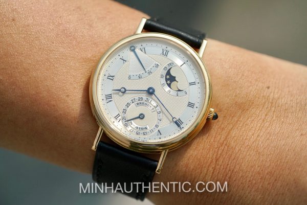Breguet Classique Moonphase Power Reserve 18k Gold 3130