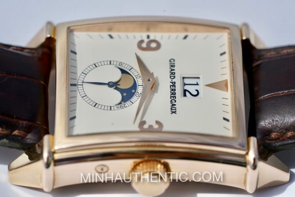 Girard Perregaux Vintage 1945 Big-Date Moonphase 18k Rose Gold 25800.0.52.815