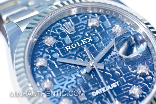 Rolex Datejust 36mm 126234-0011 Blue Diamond Dial