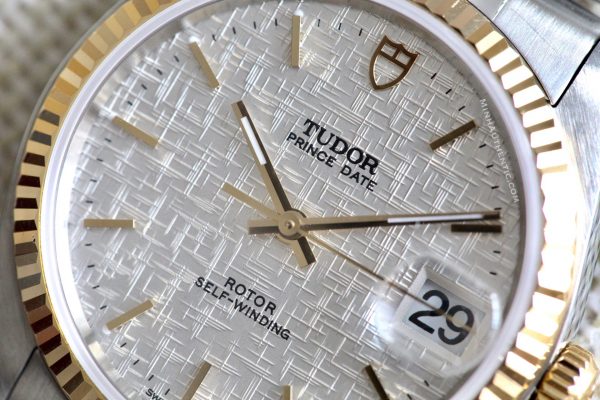 Tudor Prince Date 18k Gold/Steel 74033-0018