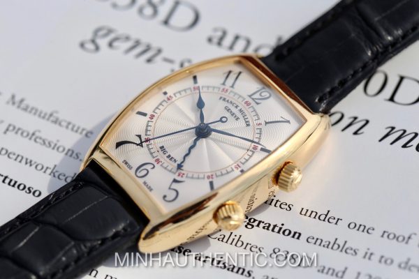Franck Muller Cintree Curvex Big Ben 18k Gold 2852 AL