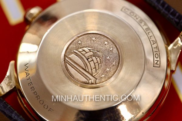 Omega Constellation De Luxe Stepped Pie Pan Arrowhead 18k Rose Gold 2852/2853 SC