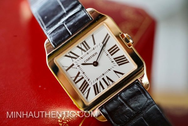Cartier Santos Dumont 18k Rose Gold W2009251