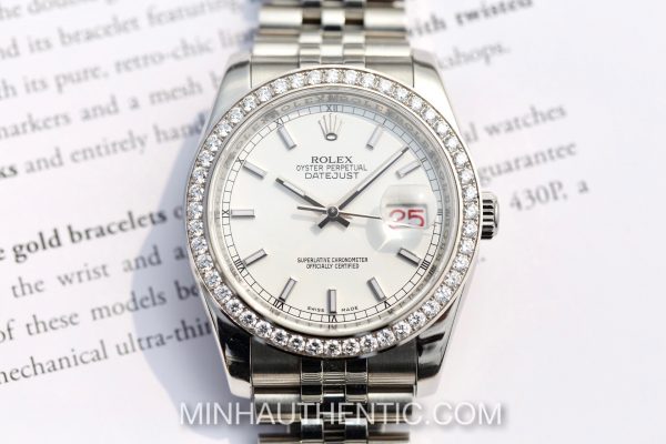 Rolex Datejust 116234 Diamond Bezel