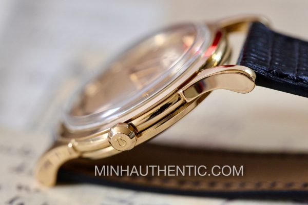 Omega Constellation De Luxe Stepped Pie Pan Arrowhead 18k Rose Gold 2852/2853 SC