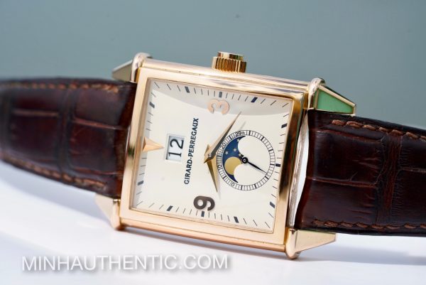 Girard Perregaux Vintage 1945 Big-Date Moonphase 18k Rose Gold 25800.0.52.815