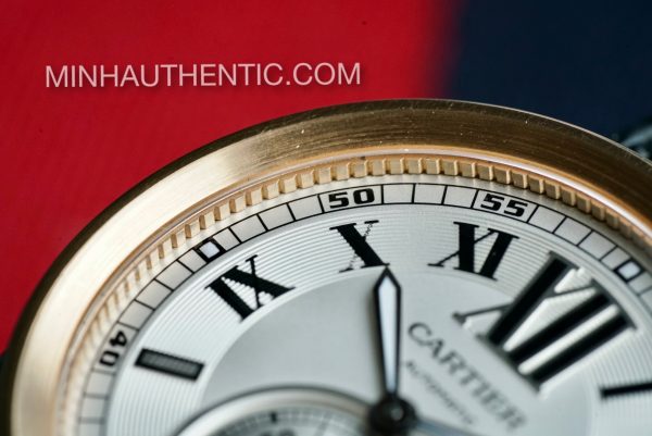 Cartier Calibre 18k Rose Gold/Steel W7100039