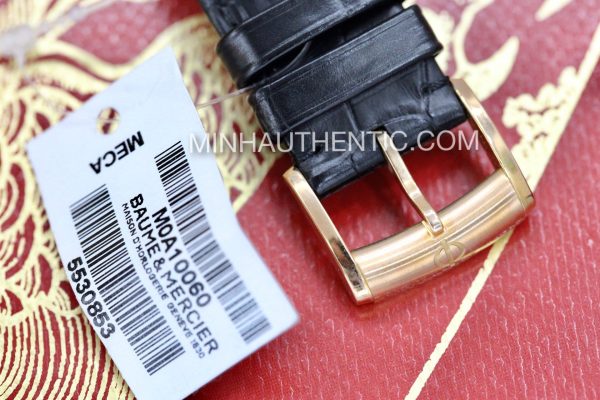 BAUME MERCIER CLIFTON 18K ROSE GOLD M0A10060