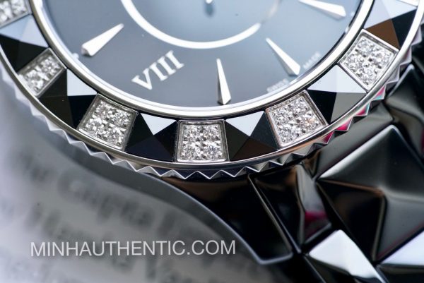Dior VIII Place Vendome Black Ceramic Diamond CD1241E0C001