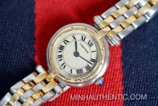 Cartier Panthere Vendome 2-row 18k Gold/Steel