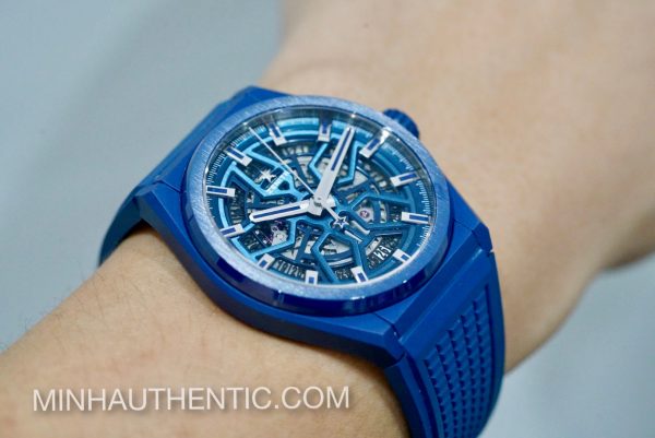 Zenith Defy Classic Skeleton Blue Ceramic 49.9003.670/51.R793