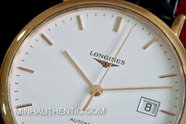Longines Elegant 18k Rose Gold Automatic L4.787.8.12.4