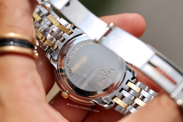 Omega De Ville Prestige Co-Axial Chronometer 18k Gold/Steel 4374.11.00