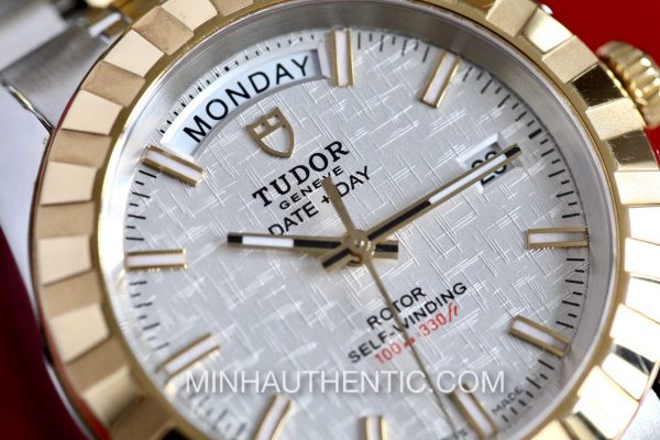 Tudor Classic Date-Day Automatic 18k Gold/Steel 23013