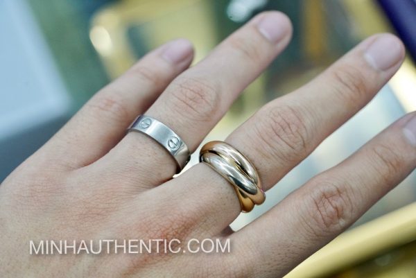 Cartier Love Ring Platinum Pt950