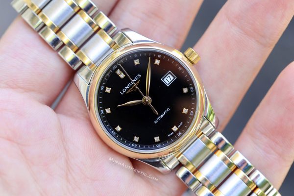 Longines Master Diamond 18k Gold/Steel L2.257.5.57.7
