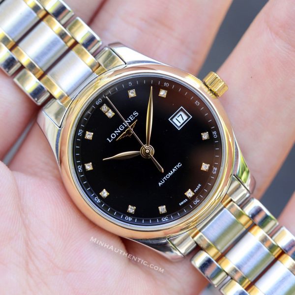 Longines Master Diamond 18k Gold/Steel L2.257.5.57.7