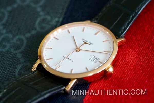 Longines Elegant 18k Rose Gold Automatic L4.787.8.12.4