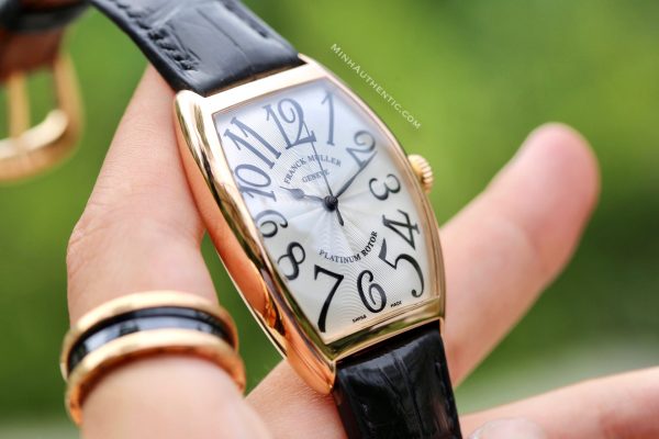 Franck Muller Cintree Curvex Auto 18k Rose Gold 6850 SC RG