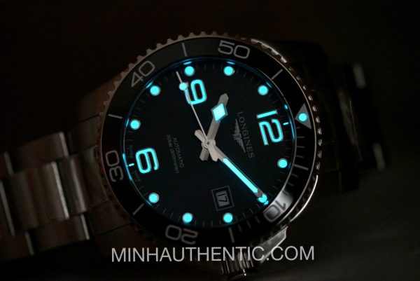 Longines Hydroconquest Ceramic 41mm Green L3.781.4.06.6