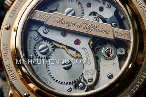Corum Heritage Chargé d’Affaires Alarm 18kRG Limited Edition 286.253.55/0001BN68