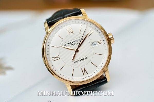 Baume Mercier Classima Automatic 18k Rose Gold 10037 - Ảnh 16