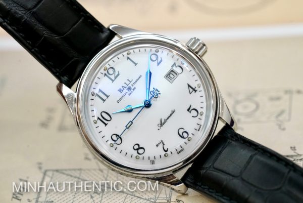 Ball Trainmaster Standard Time Limited Edition NM3288D-LLJ-WH - Ảnh 14