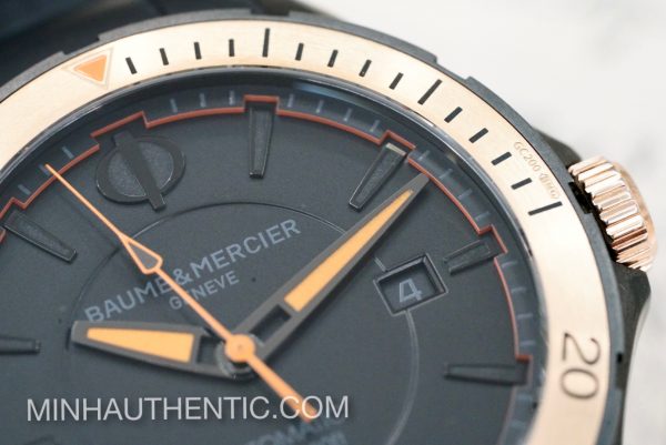 Baume Mercier Clifton Club Automatic Limited Edition 18k Rose Gold/Steel 10425 - Ảnh 7