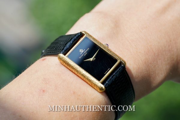 Baume Mercier Tank 18k Gold - Ảnh 3