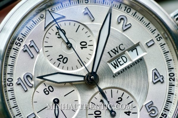 IWC Pilot Chronograph Spitfire IW3717-02 Dial
