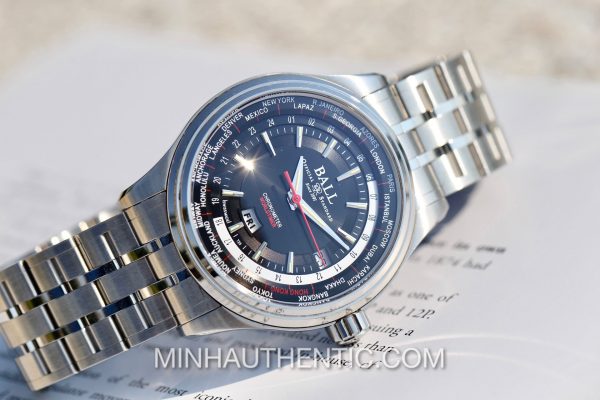 Ball Trainmaster Worldtime Chronometer GM2020D-S4CJ-BK